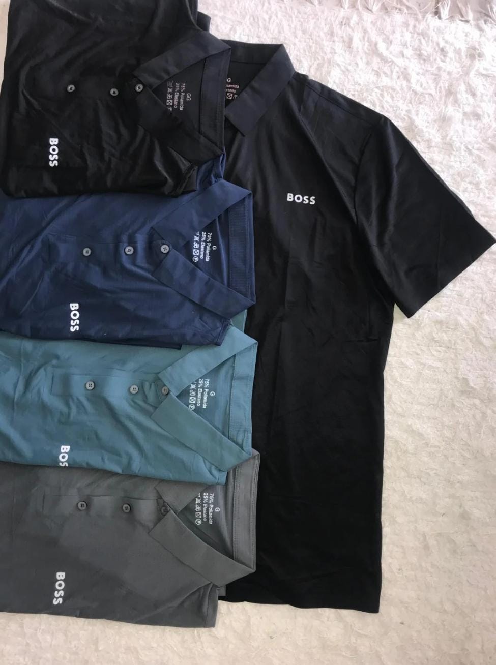 Polo Hugo Boss Poliamida (Performance)